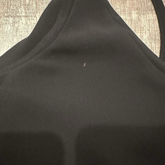 TopShop Lot of 2 Strappy Tank Top V Neck Sleeveless Black White Womens Size 2 US - Picture 12 of 12